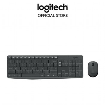 Bộ bàn phím chuột wireless Logitech MK235