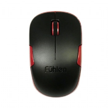 Chuột không dây Fuhlen A06G (USB/đen đỏ)