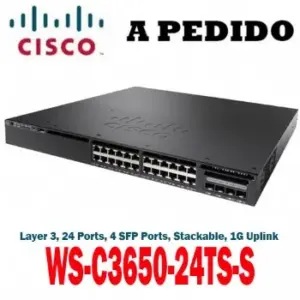 Switch Cisco WS-C3650-24TS-S